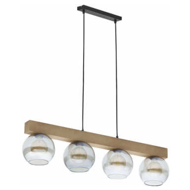 Подвесной светильник TK LIGHTING 4255 ARTWOOD GLASS купити