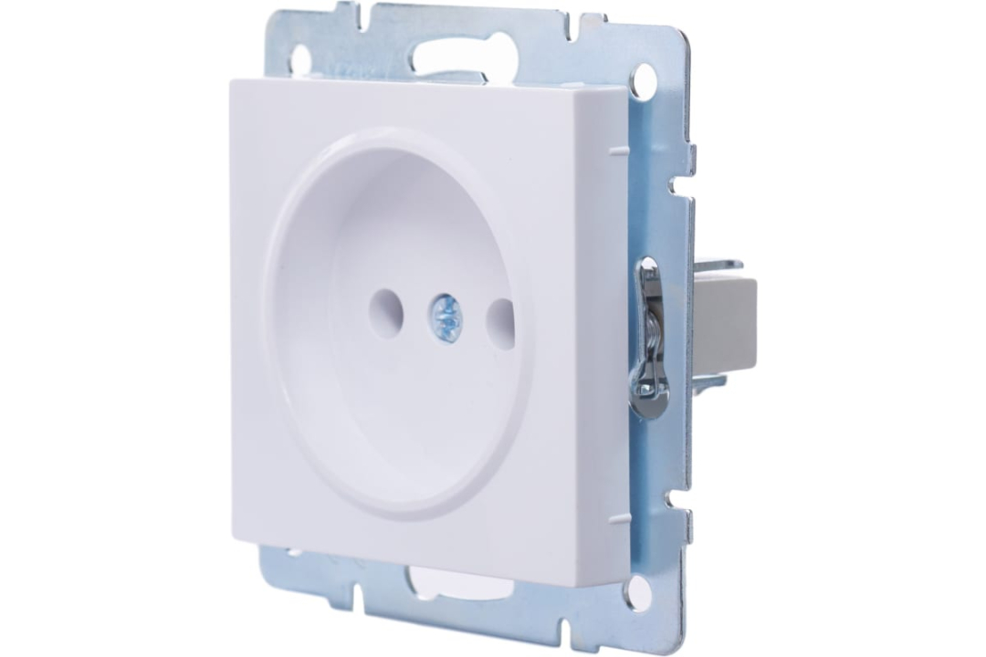 Розетка б/з Lezard VESNA Білий (742-0288-121B) купити