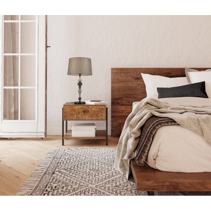 Настільна лампа ITALUX TB-22374-BK Nerom купити