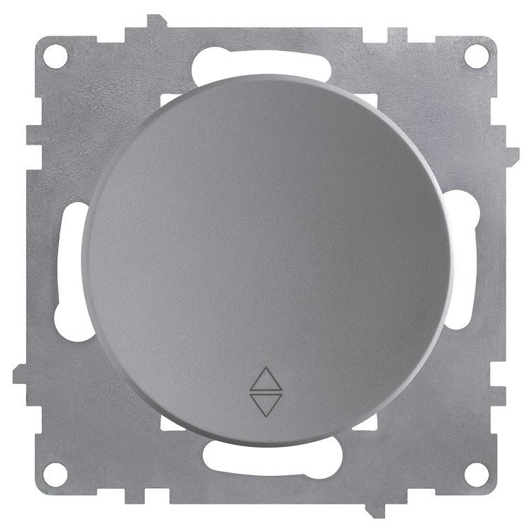 Вимикач перехресний одинарний OneKeyElectro, колір сірий (OKE200503) купити