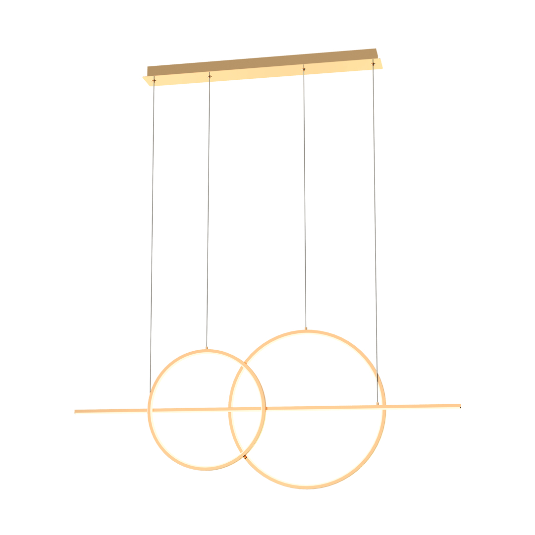 Підвісний світильник Zuma Line MD7358-2A-3GT CHOLET (59924) купити