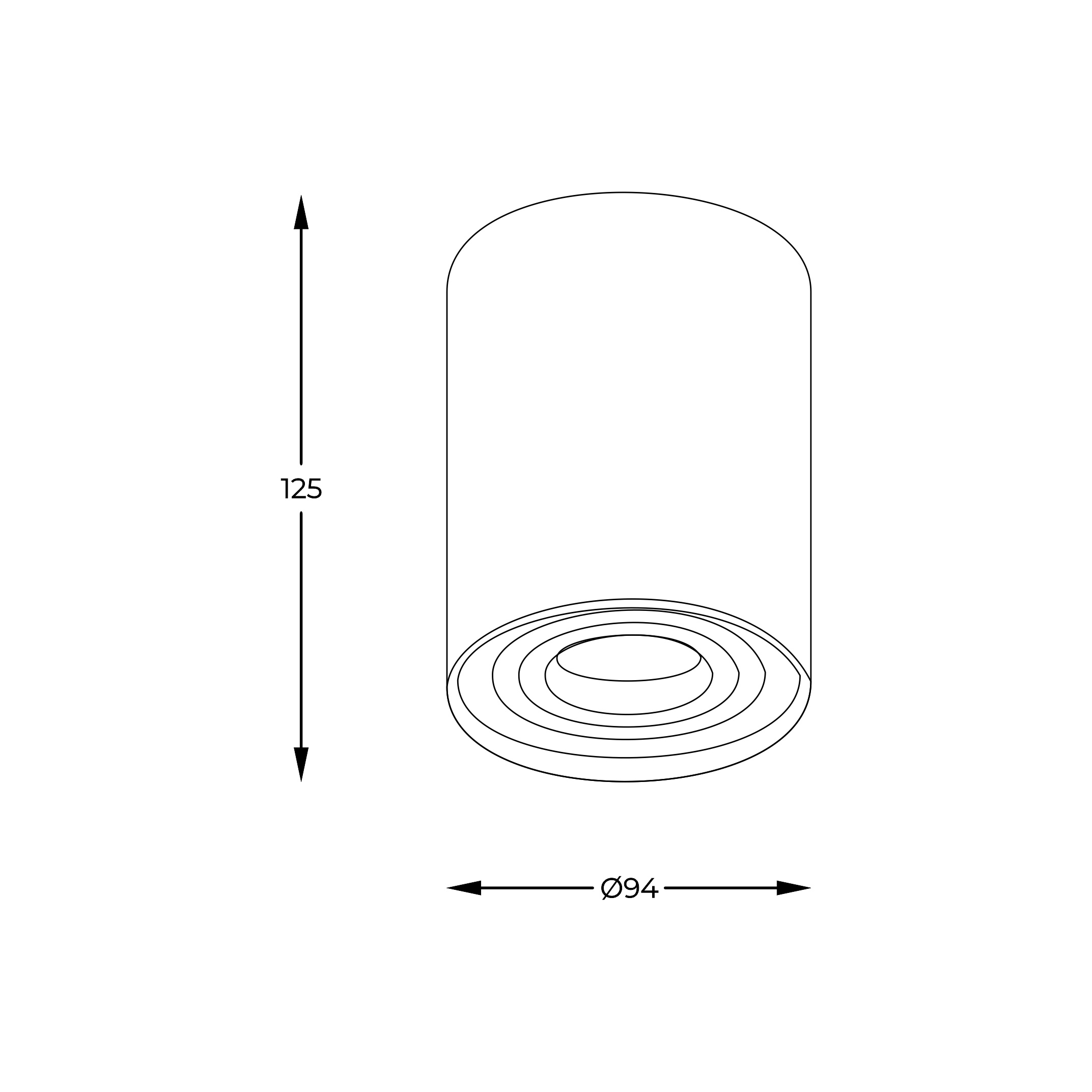 Точковий світильник Zuma Line 45519-N RONDOO купити