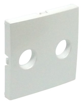 Центральная панель розетки аудио LOGUS  металлик ледяной купити