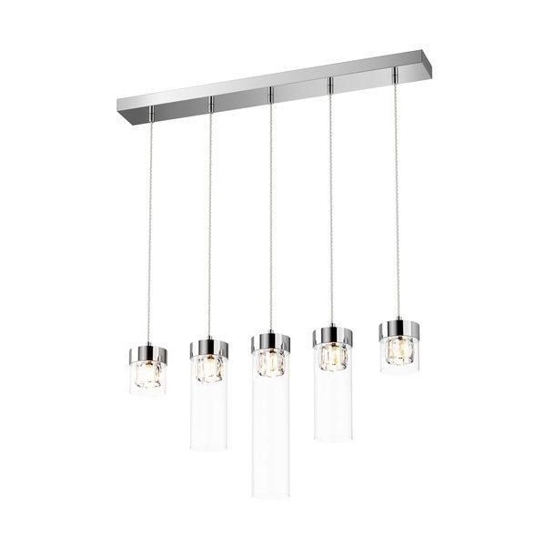 Подвесной светильник Zuma Line P0389-05E-F4AC GEM купити