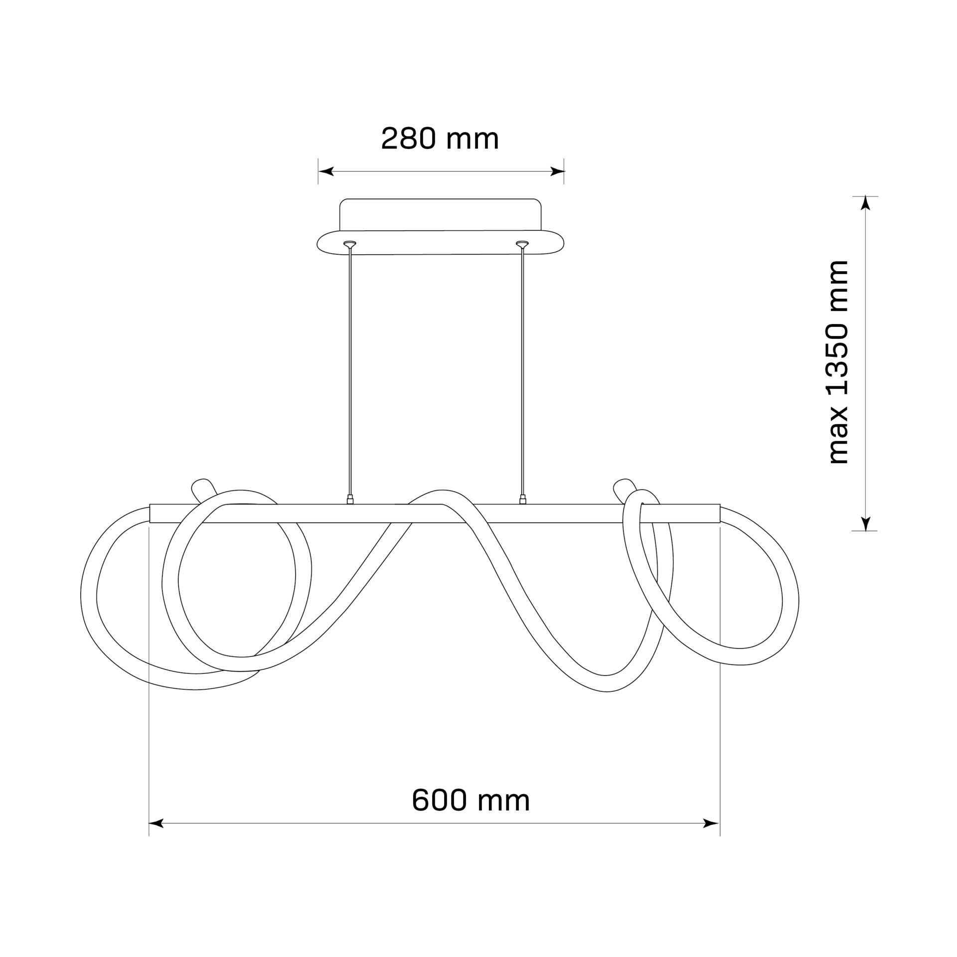 Підвісний світильник Goldlux 329080 EMMA купити