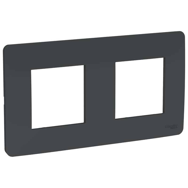 Рамка 2-постова UNICA STUDIO NU200454 антрацит купити