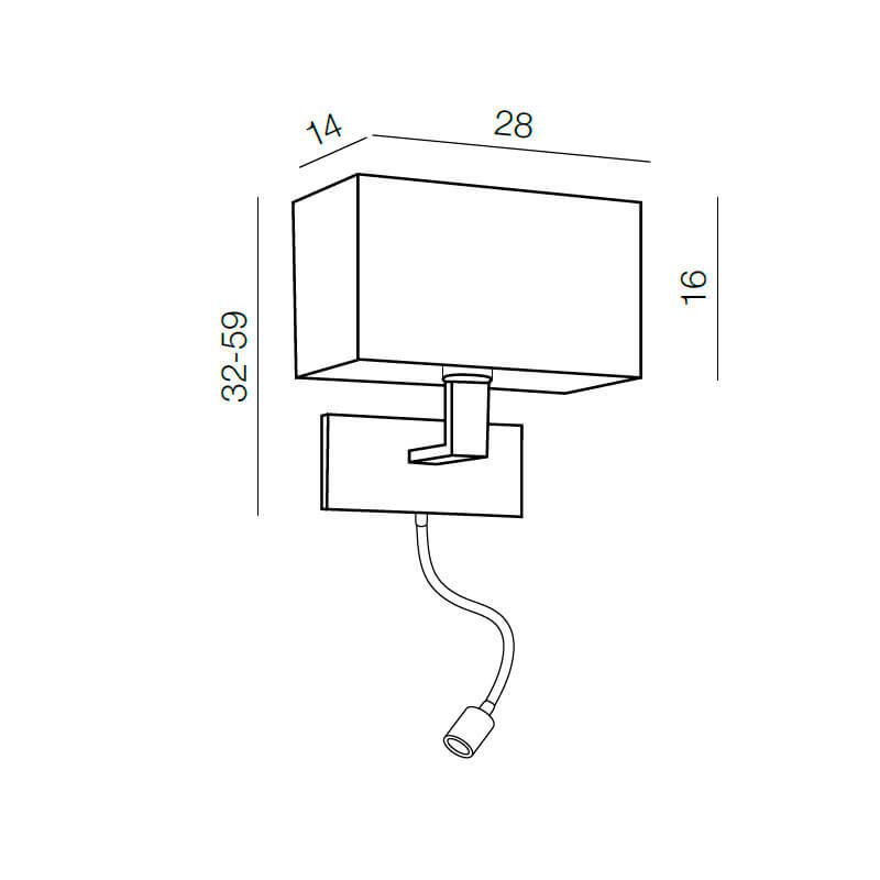Бра Azzardo AZ1558 Martens купити