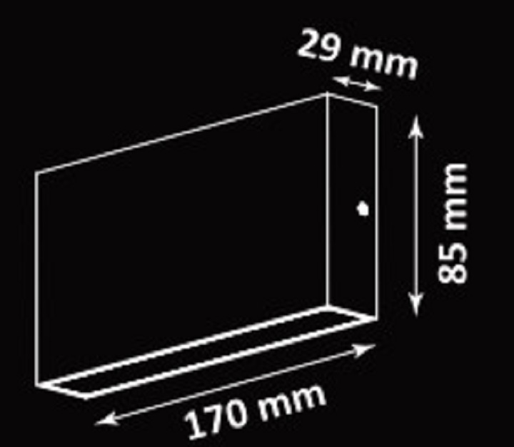 Вуличний світильник Goldlux 315724 Chicago Led купити