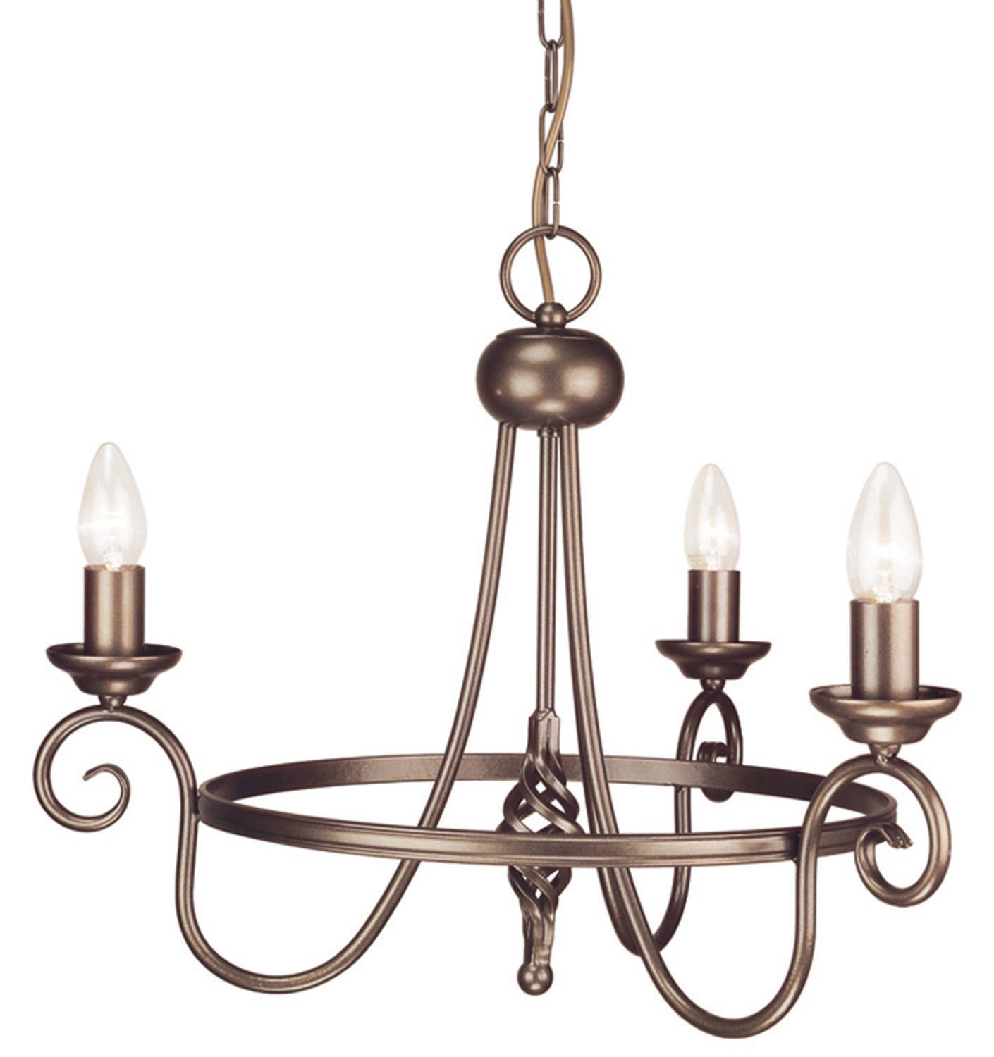 Люстра Elstead HR3A BRONZE HARLECH купити