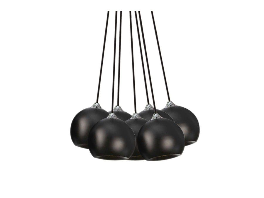 Подвесной светильник Azzardo GULIA 7 FH5957-BJ-120 BLACK (5901238406358) купити