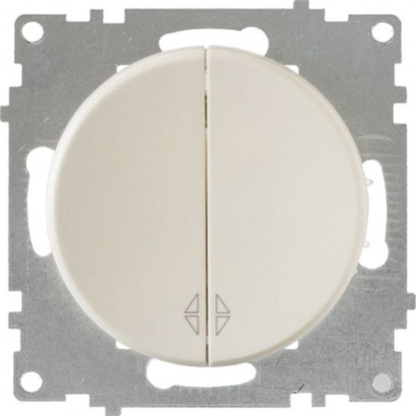 Перемикач подвійний OneKeyElectro, колір бежевий (OKE200302) купити