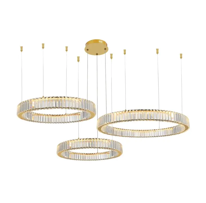 Кришталева люстра Azzardo AZ5794 SPARK 40+60+80 DIMM (11465) купити