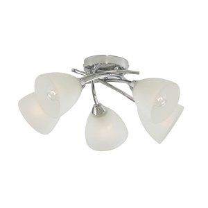 Люстра Searchlight 2075-5CC Straw купити