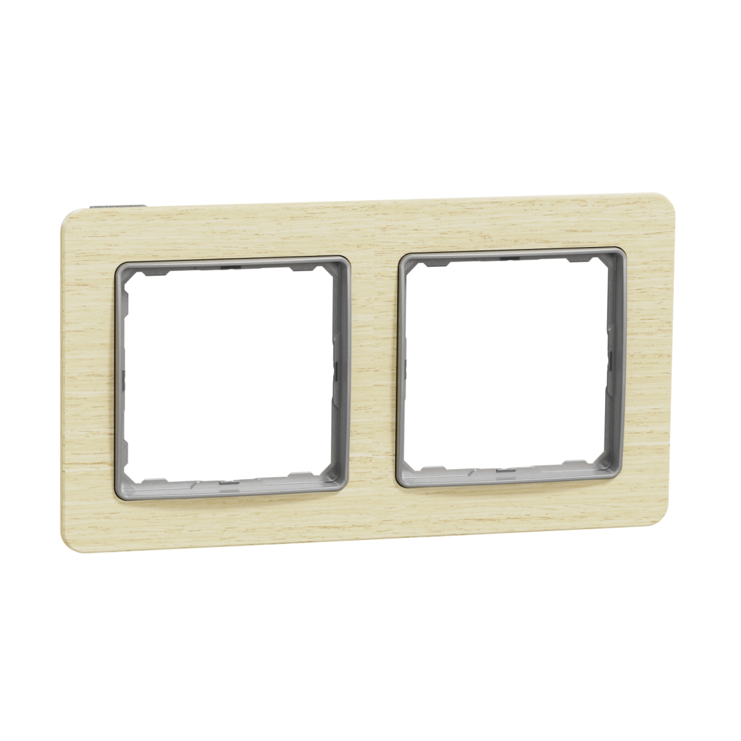 Рамка 2-на Schneider Sedna Elements SDD380802 Береза купити