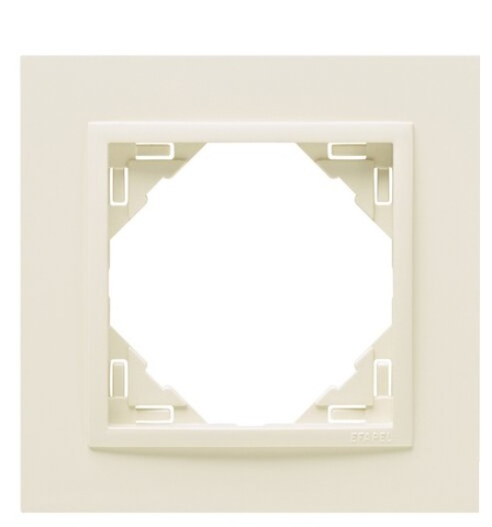 Рамка одинарна універсальна LOGUS слонова кістка (90910 TMM) купити