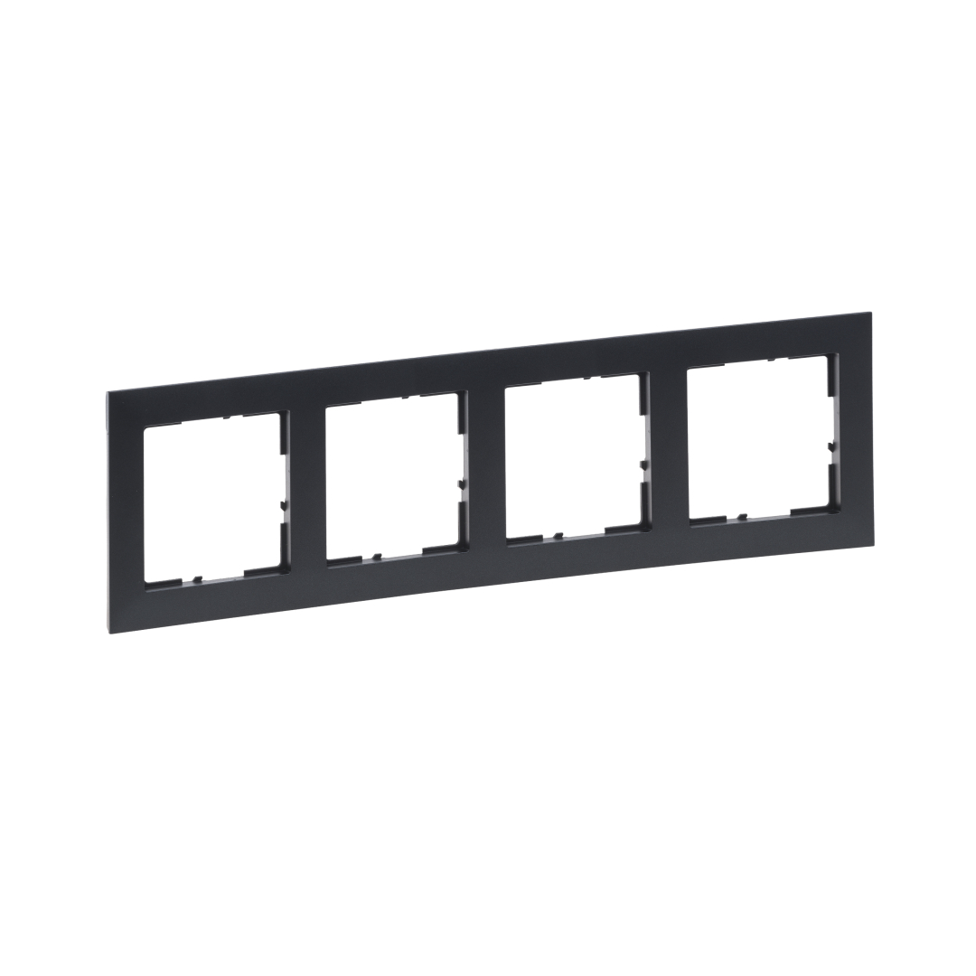 Рамка 4-а Legrand SUNO 721554 графіт купити