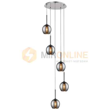 Подвесной светильник Zuma Line MD1629-5B CHROME MONIC купити