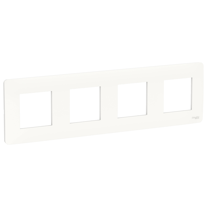 Рамка 4-постовая, UNICA STUDIO NU200818 белый купити