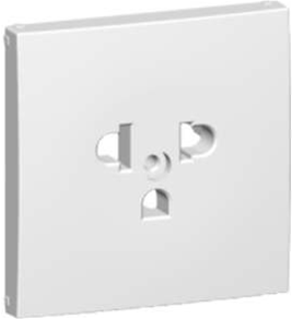 Центральная панель розетки EURO-USA LOGUS металлик графитовий купити