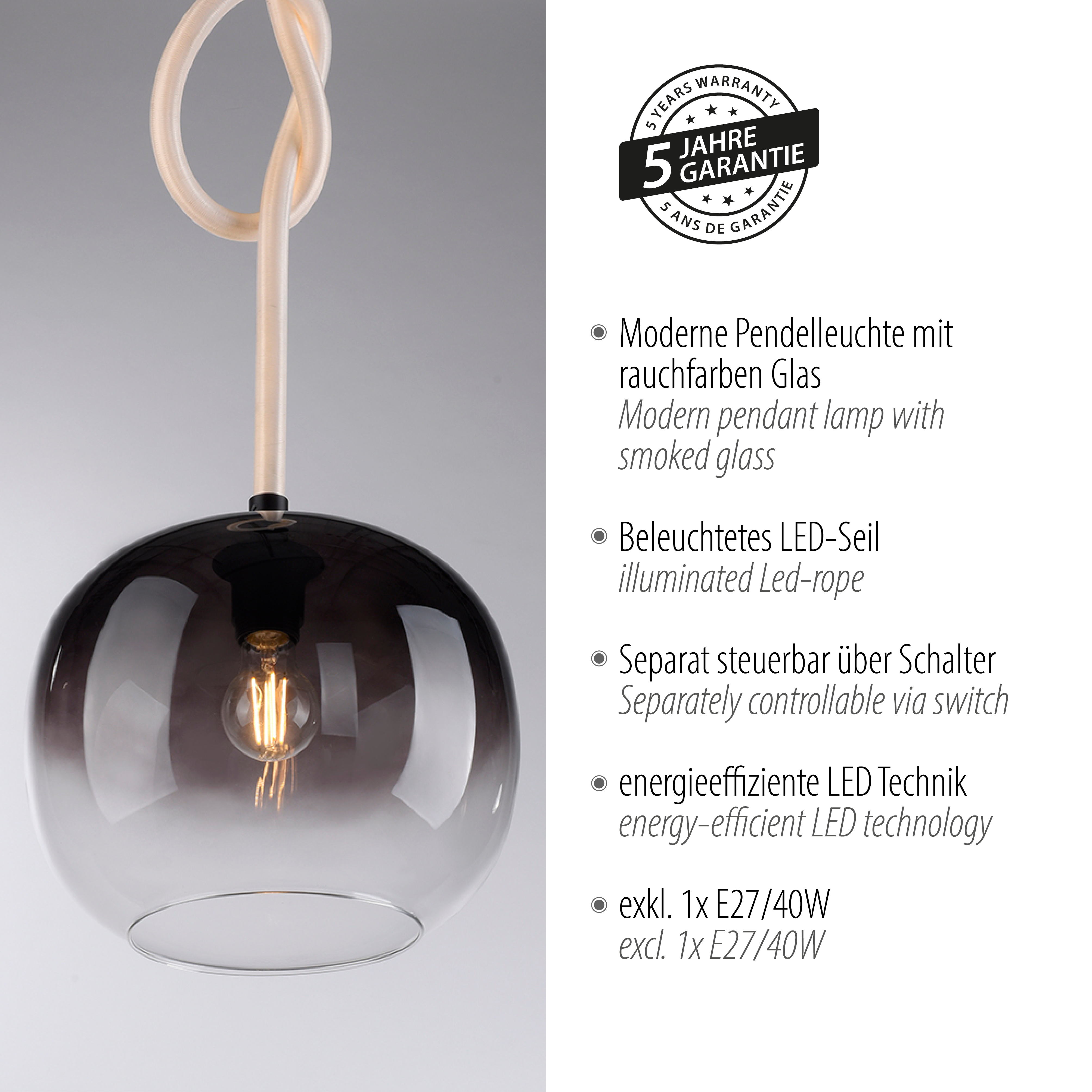 Підвісний світильник Zuma Line 2410-18 LUMA купити