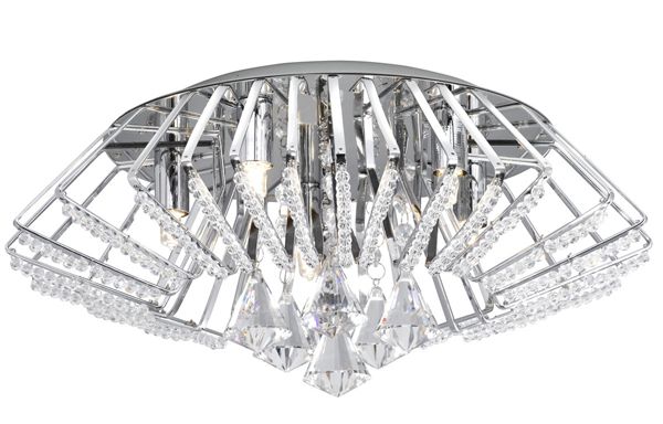 Люстра Searchlight 3975-5CC CROWN купити