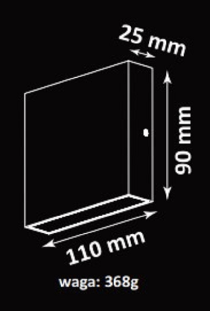 Вуличний світильник Goldlux 315663 Chicago Led 6.5W IP44 купити