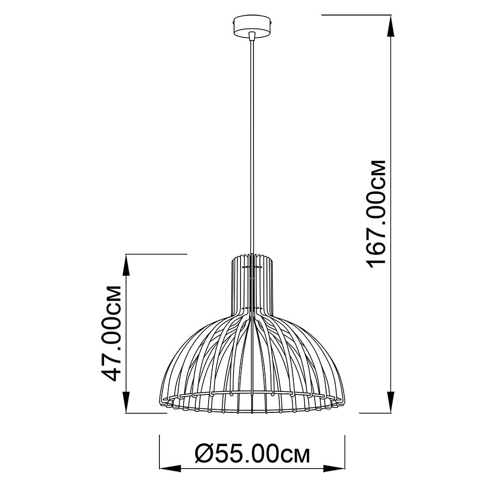 Подвесной светильник ImperiumLight Sunrise 172155.05.61 купити