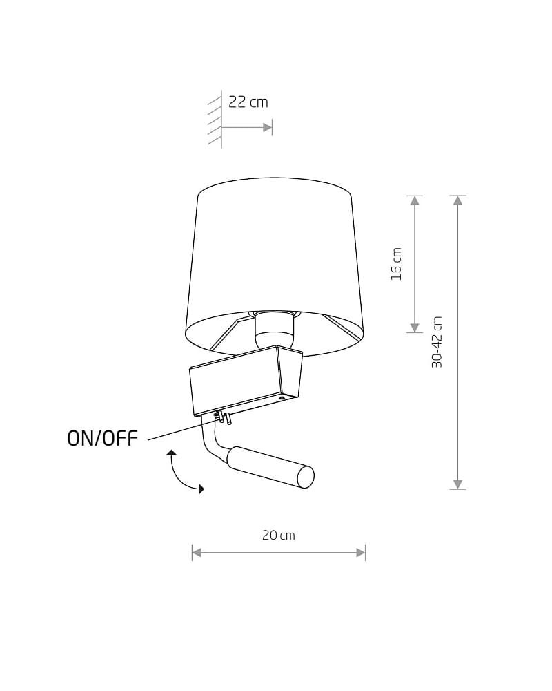 Бра Nowodvorski 8213 CHILLIN купити