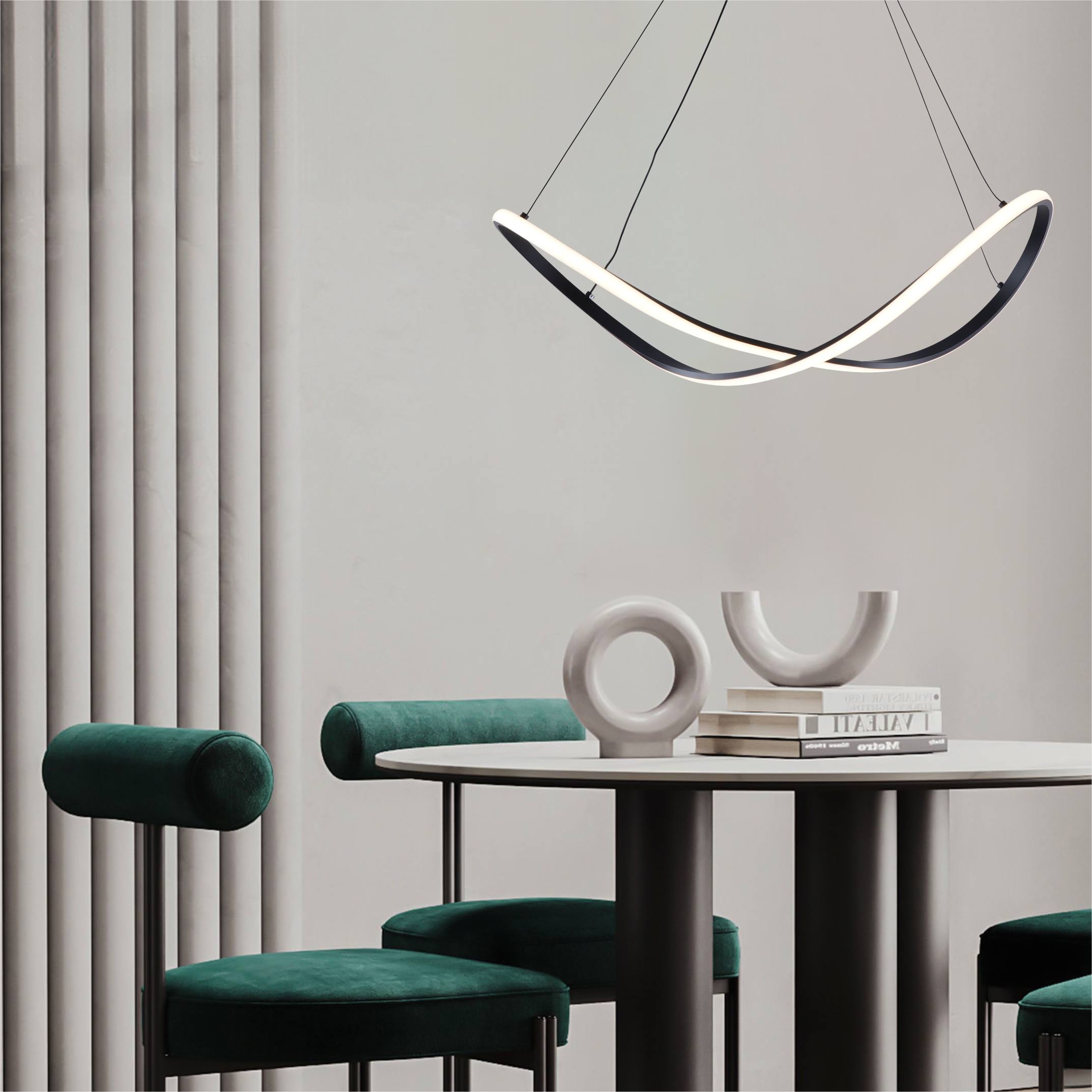 Підвісний світильник Zuma Line 19600P-BK ERDA купити