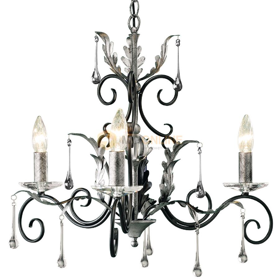 Люстра Elstead AML3 BLK/SILVER AMARILLI купити