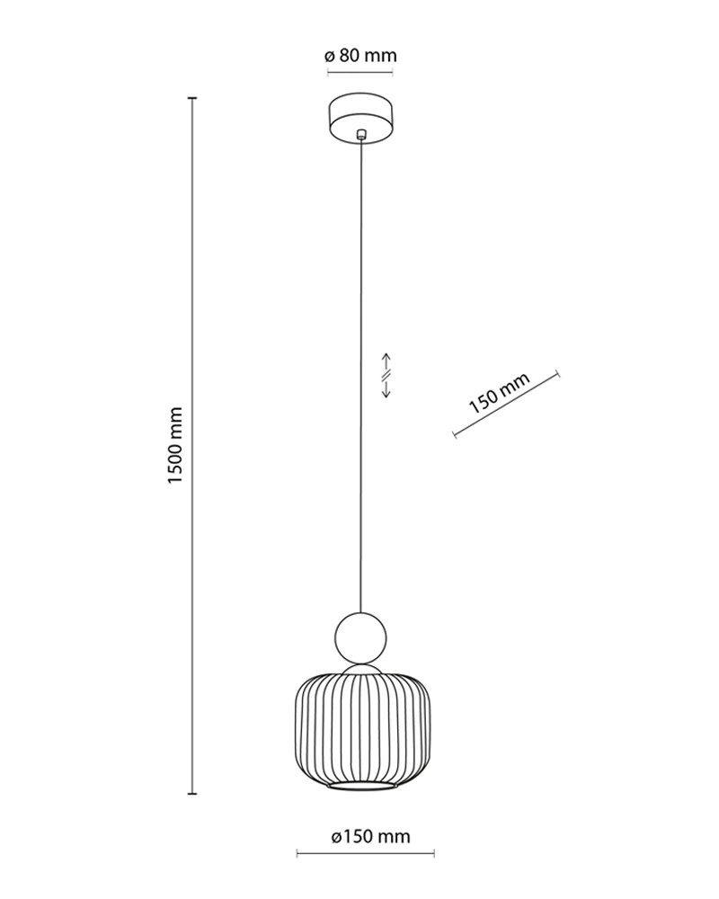 Підвісний світильник TK LIGHTING 11049 BALLO купити