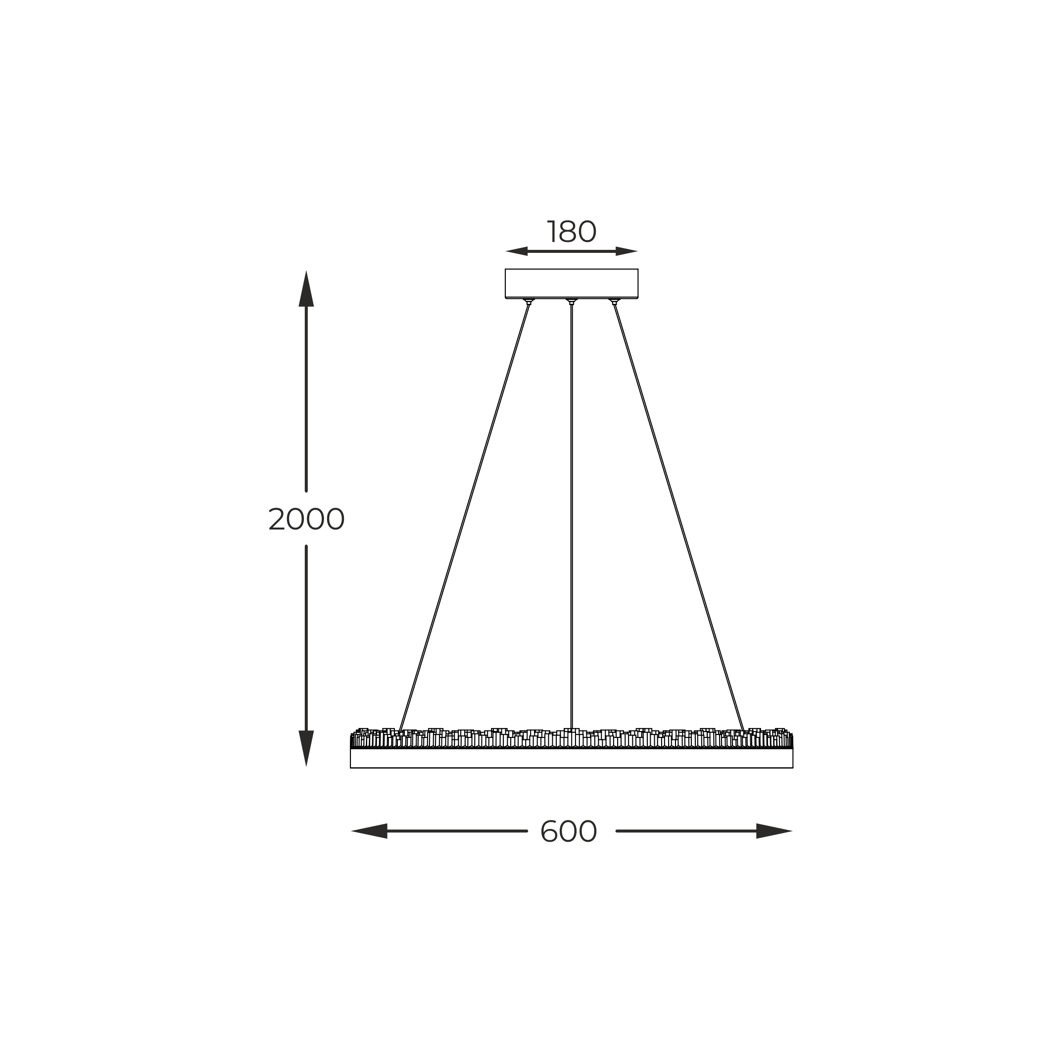 Підвісний світильник Zuma Line PD2304600R-MB REGI (32163) купити
