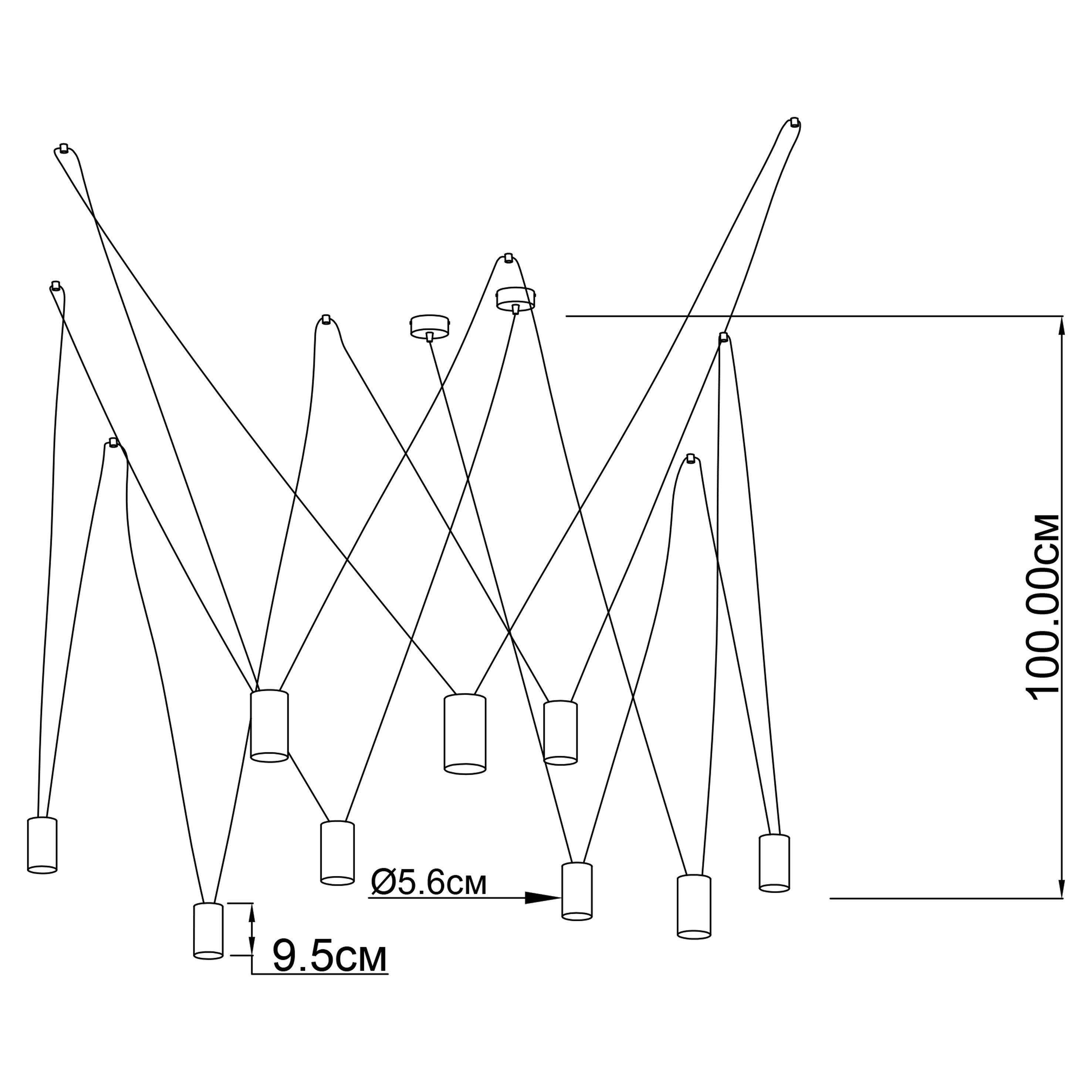 Подвесной светильник ImperiumLight Accent 139910.05.05 купити