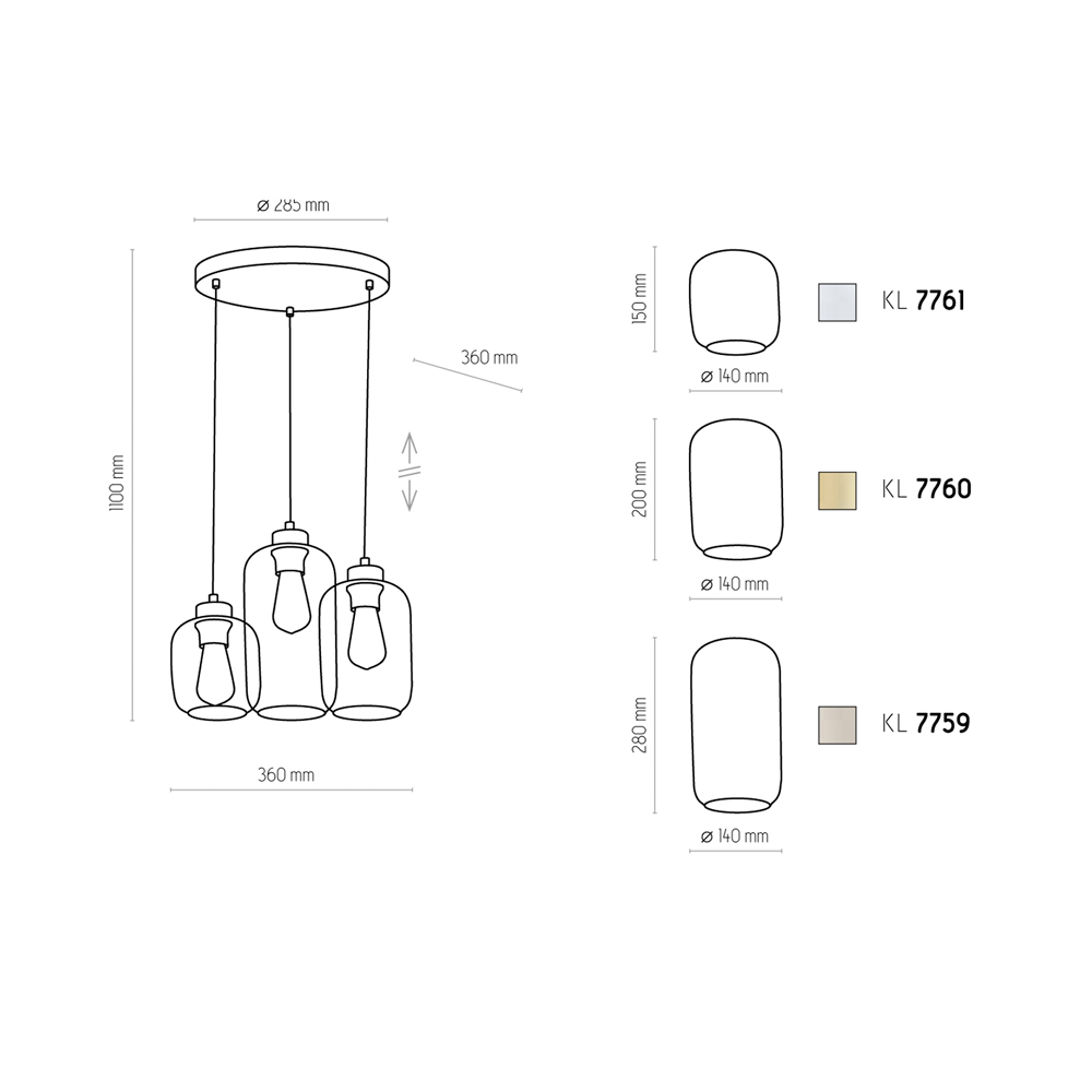 Подвесной светильник TK Lighting 3175 MARCO BROWN купити