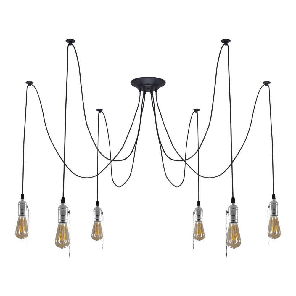 Люстра-павук LS 2171-6-6 (61114) купити