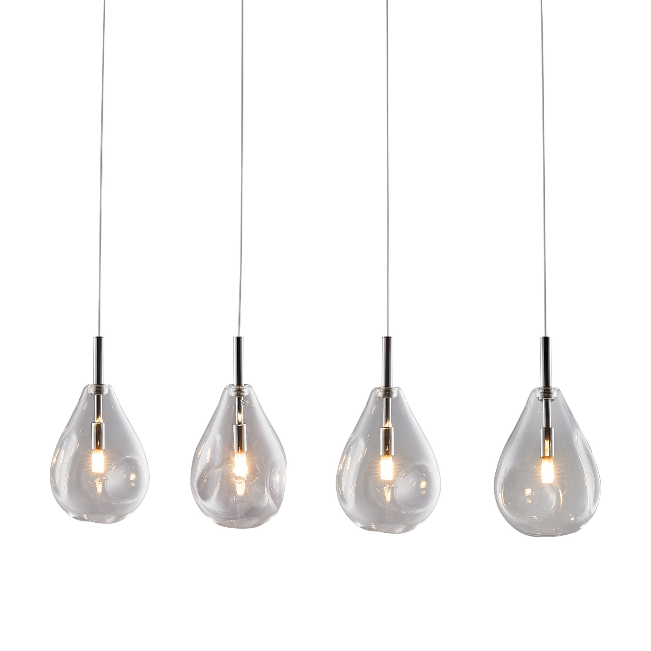 Подвесной светильник Zuma Line MD1921-4A-CLEAR BOSTONI купити