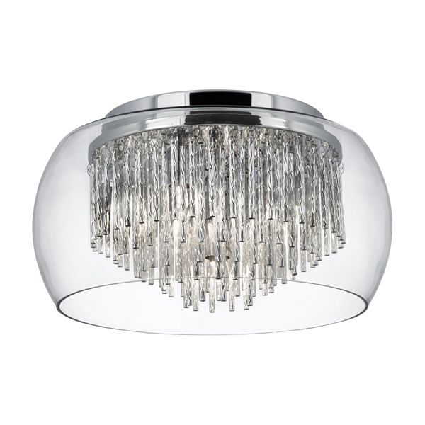 Потолочный светильник Searchlight 4624-4CC CURVA купити