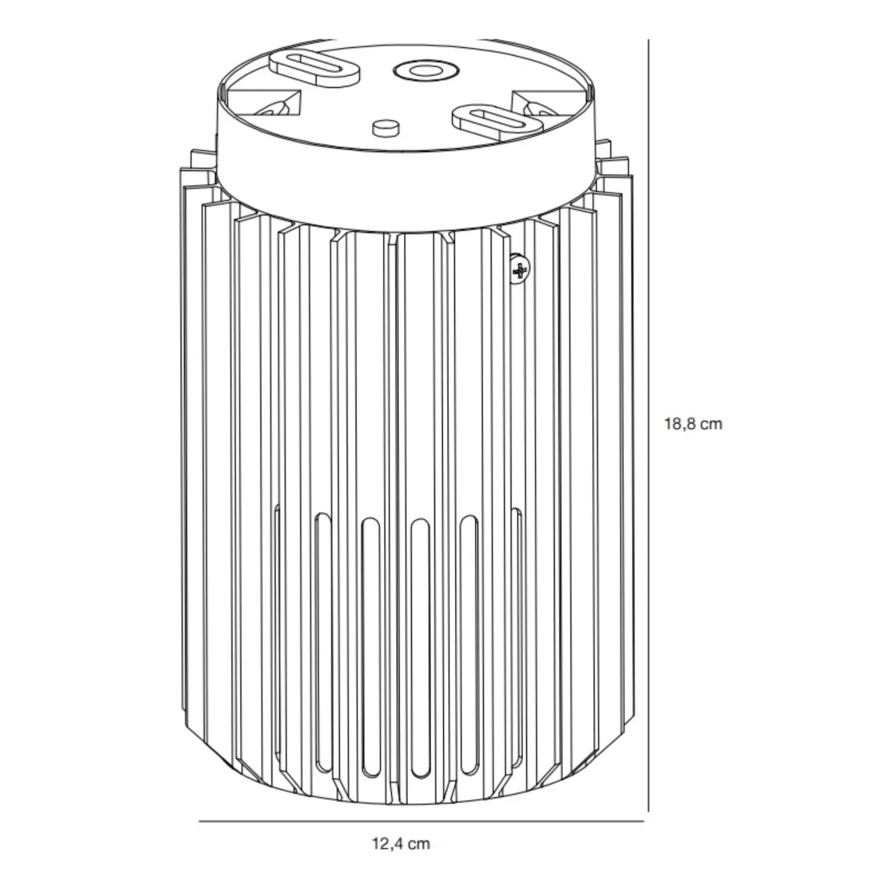Стельовий вуличний світильник NORDLUX 2118006261 Aludra Коричневий (22195) купити