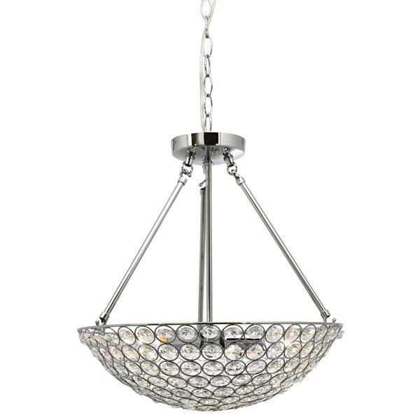 Подвесной светильник Searchlight 6164-4CC CHANTILLY купити
