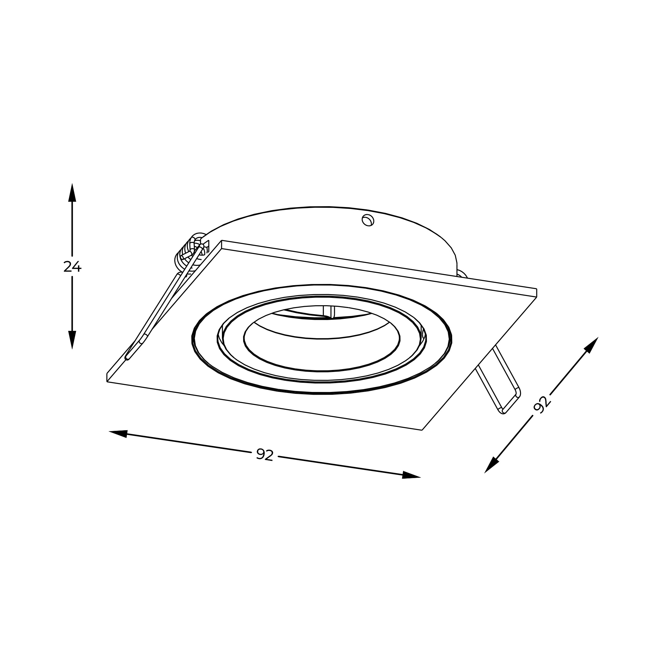 Точковий світильник Zuma Line ARGU10-041-N CHUCK купити