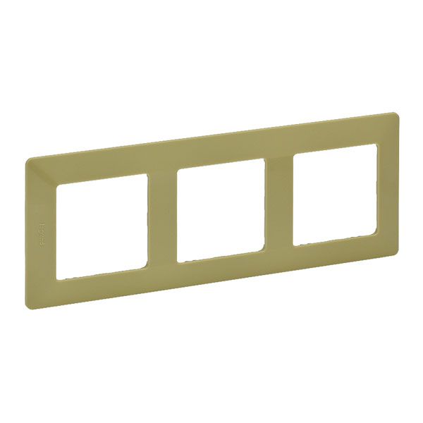 Рамка 3 поста, лайм, Valena LIFE (754083) купити
