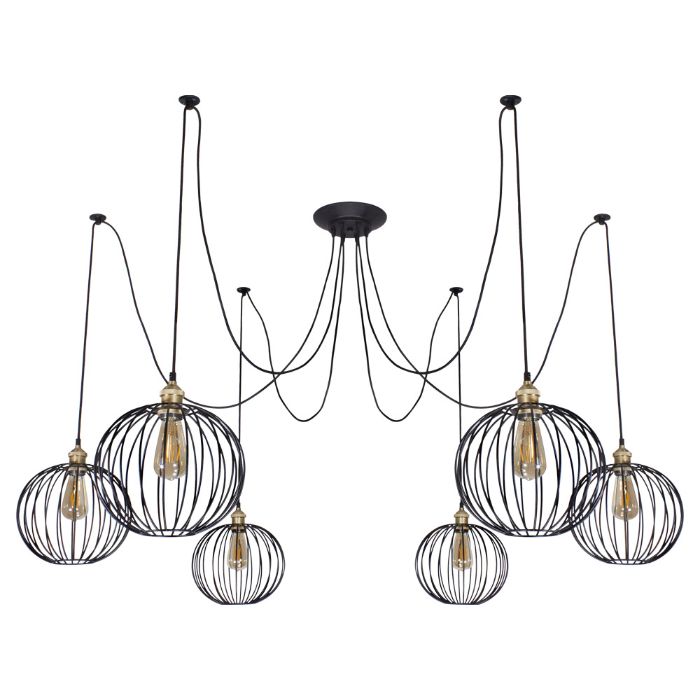 Люстра-павук LS 2103-6G (31656) купити