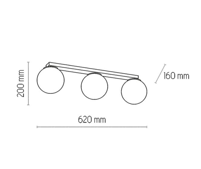 Потолочный светильник TK Lighting 3479 MAXI (49588) купити