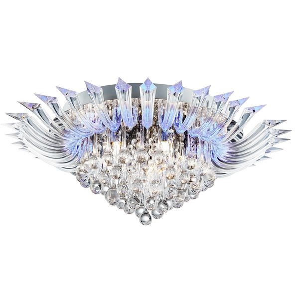 Потолочный светильник Searchlight 8215-5CC CRYSTORIA купити