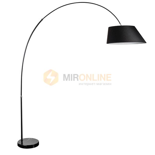 Торшер Azzardo AZ1125 BARD FLOOR FL-12041BK (5901238411253) купити