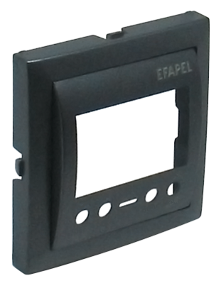 Центральная панель таймера цифрового, одноканального металлик графитовий купити