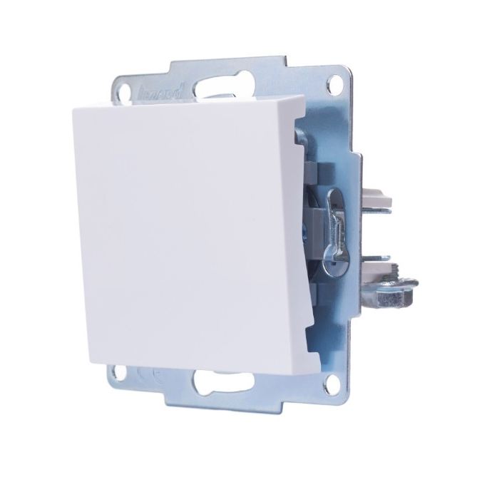 Вимикач Lezard VESNA Білий (742-0288-100) купити