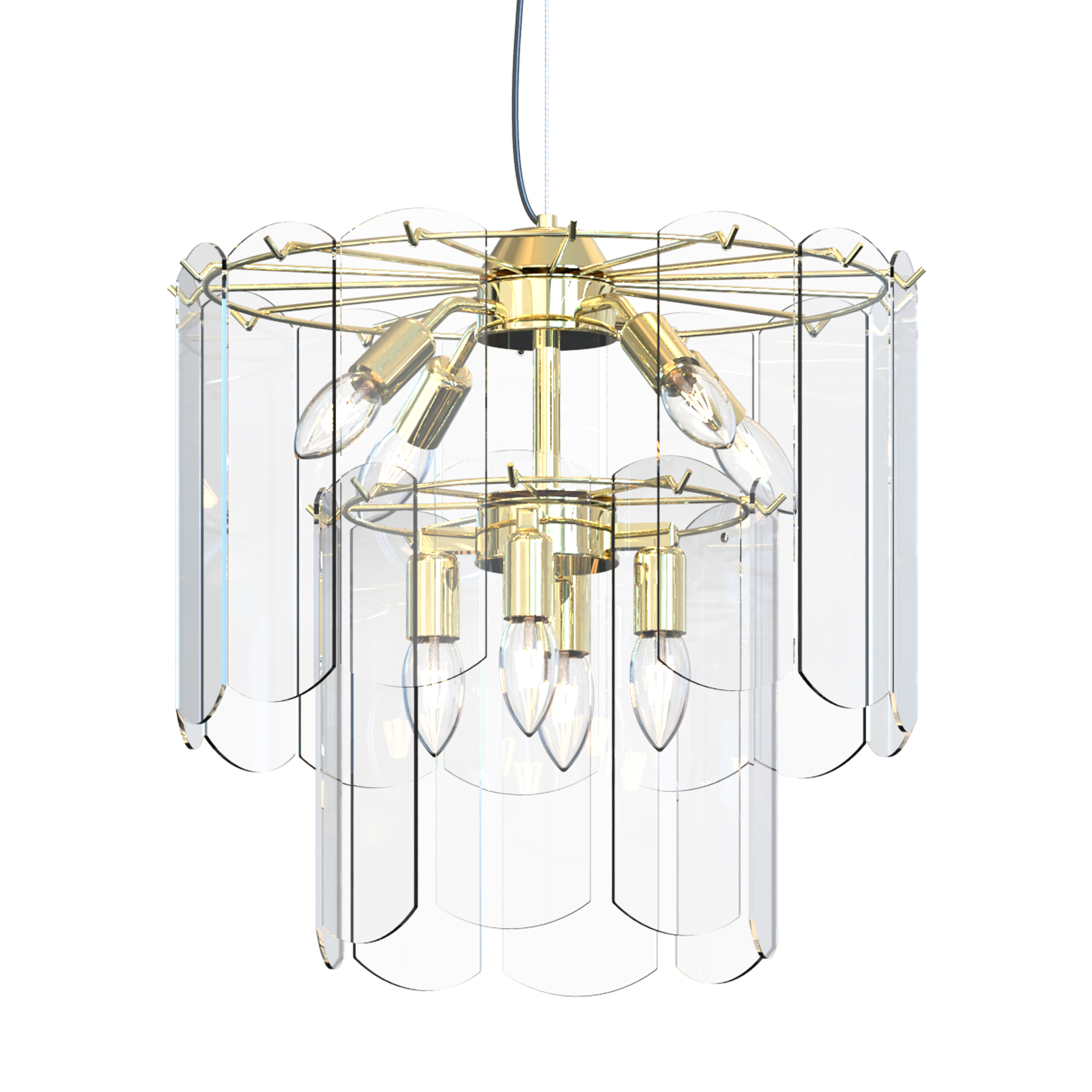 Підвісний світильник Zuma Line MD3523-8M-EGN NIRA купити