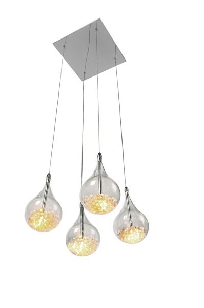 Подвесной светильник Zuma Line P0226-04S-F4RK PERLE купити