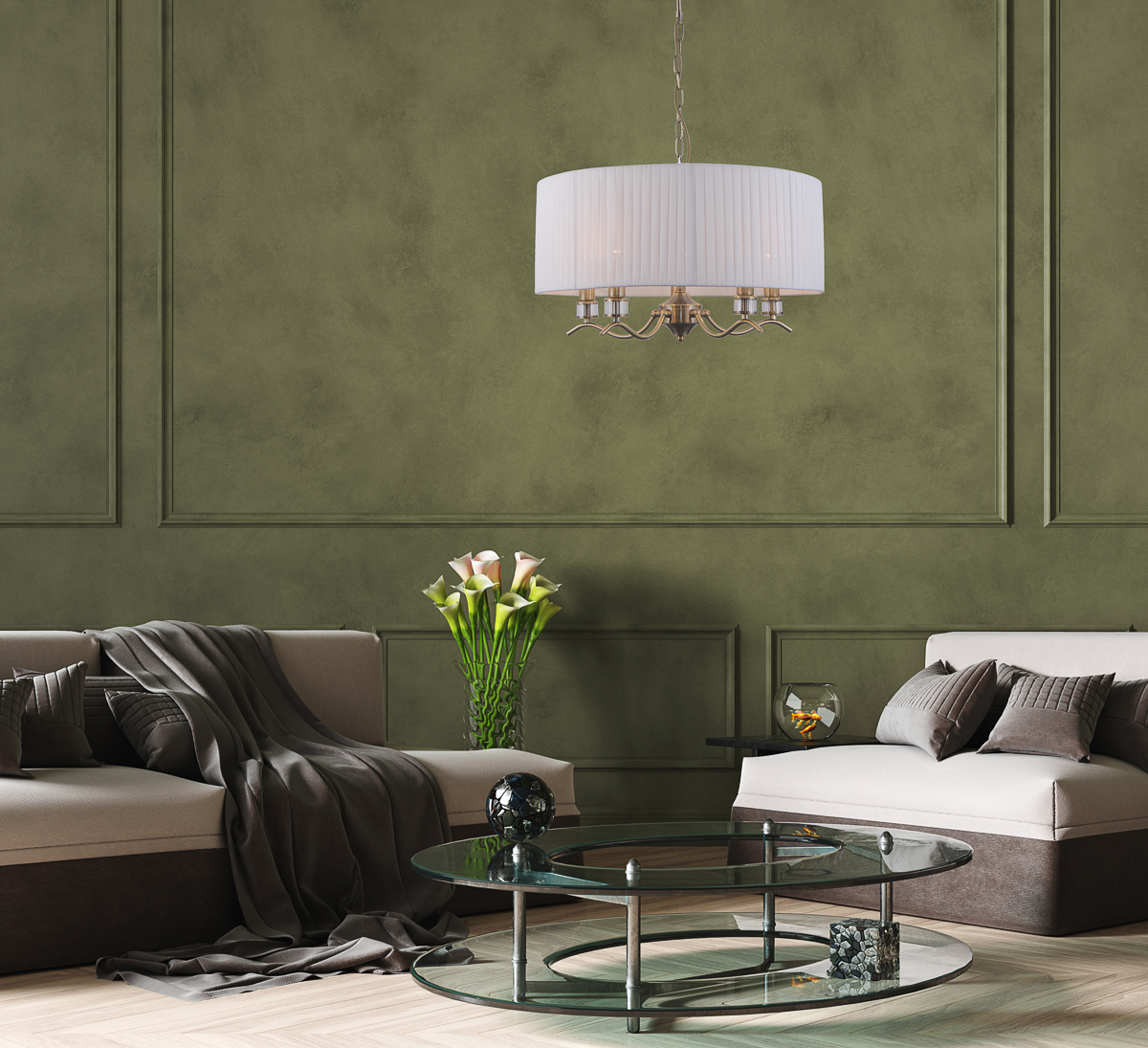 Люстра ITALUX PND-28343-5A Ferlena купити